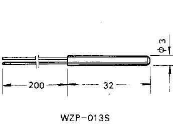 WZP-013S引進(jìn)型不銹鋼鉑電阻元件 WZP-013S引進(jìn)型不銹鋼鉑電阻元件