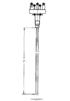 WZPK-105S無固定簡易式鎧裝鉑熱電阻安裝圖片